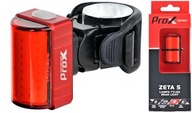 Prox Zeta S COB LED zadná cyklistická lampa 80 lm 500 mAh USB Prox Zeta S COB LED zadná cyklistická lampa 80 lm 500 mAh USB