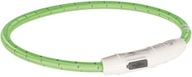 TRIXIE Flashing Golar USB Safer Life M-L Green TRIXIE Flashing Golar USB Safer Life M-L Green