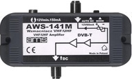 Nastaviteľný DVB-T zosilňovač AWS-141M 18/22 dB