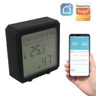 Teplomer LCD vlhkomer TUYA Smart WIFI BT