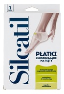 Silcatil Exfoliačné vankúšiky na päty 1 pár Silcatil Exfoliačné vankúšiky na päty 1 pár