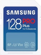 Samsung PRO Plus SDXC 128GB UHS-I U3 zápis 130 MB/s