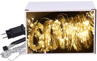 DRÔTOVÉ LAMPY 500 LED VIANOČNÝ STROMČEK BIELE SVETLO DRÔTOVÉ LAMPY 500 LED VIANOČNÝ STROMČEK BIELE SVETLO