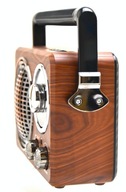 RÁDIO RETRO USB BLUETOOTH SD KARTA FM AUX REPRODUKTOR RÁDIO RETRO USB BLUETOOTH SD KARTA FM AUX REPRODUKTOR