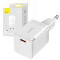 BASEUS RÝCHLA SIEŤOVÁ NABÍJAČKA GaN3 PD UNIVERZÁLNA PRE TELEFÓN VÝKONNÝ 30W BASEUS RÝCHLA SIEŤOVÁ NABÍJAČKA GaN3 PD UNIVERZÁLNA PRE TELEFÓN VÝKONNÝ 30W