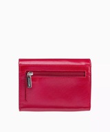 Červená kožená dámska peňaženka PUCCINI PL1600 3