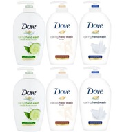 Dove Tekuté mydlo s pumpičkou Set 6 x 250 ml Dove Tekuté mydlo s pumpičkou Set 6 x 250 ml