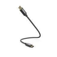 HAMA USB-C - USB-C LOW/DATA 0,2m ČIERNA HAMA USB-C - USB-C LOW/DATA 0,2m ČIERNA