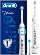 ORAL-B D16 Teen White rotačná zubná kefka s časovačom
