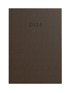 KALENDÁR 2024 KNIHA A4 ŠTANDARD DTP HNEDÁ KALENDÁR 2024 KNIHA A4 ŠTANDARD DTP HNEDÁ