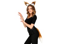 Súprava prevlekov Fox Kostým Fox Fox - Čelenka s ušami a chvostom WIDMANN Súprava prevlekov Fox Kostým Fox Fox - Čelenka s ušami a chvostom WIDMANN