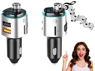FM BLUETOOTH BT VYSIELAČ NABÍJAČKA DO AUTOMOBILU 2X USB SD QC 3.0 FM BLUETOOTH BT VYSIELAČ NABÍJAČKA DO AUTOMOBILU 2X USB SD QC 3.0
