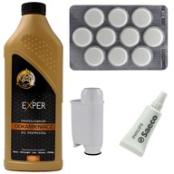 SET SAECO FILTER ODVÁPŇOVAČ 1L TABLETY TUKU SET SAECO FILTER ODVÁPŇOVAČ 1L TABLETY TUKU