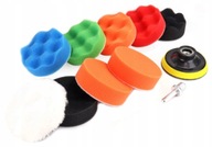 Pads Hubky Súprava na leštenie laku LAMPA Vŕtačka LEŠTIACE PODLOŽKY VELCRO Pads Hubky Súprava na leštenie laku LAMPA Vŕtačka LEŠTIACE PODLOŽKY VELCRO