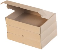 Prepravný box hnedý 270x205x50mm INPOST Krabička 20 kusov Prepravný box hnedý 270x205x50mm INPOST Krabička 20 kusov