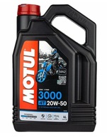 Minerálny motorový olej Motul 3000 4T 4 l 20W-50