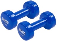 Profit vinylové činky na fitness cvičenie 2x4 kg Profit vinylové činky na fitness cvičenie 2x4 kg