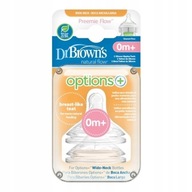 Dr Brown's Options+ Wide Preem 0m+ 2ks Dr Brown's Options+ Wide Preem 0m+ 2ks