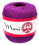 MAXI Madame Tricote 4937 tmavo fialová MAXI Madame Tricote 4937 tmavo fialová