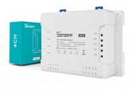 Sonoff 4CH R3 4 kanálový DIN WiFi prepínač