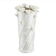 Biela porcelánová váza 27 cm VERANO VILLA ITALIA