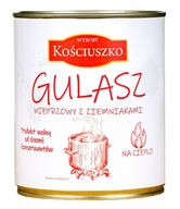 DUŠENIE SO ZEMIAKAMI hotové jedlo KONZERVY 840g