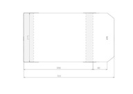 NASTAVITEĽNÝ KRYT 275X470MM (50 KS), STOH NASTAVITEĽNÝ KRYT 275X470MM (50 KS), STOH