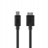 Kábel USB Type-C na microUSB 3.0 disk 1m Unitek Kábel USB Type-C na microUSB 3.0 disk 1m Unitek