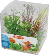 ZOLUX Rastlinné dekorácie mix x 4 ks sada 2 ks ZOLUX Rastlinné dekorácie mix x 4 ks sada 2 ks