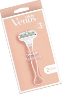 Dámsky holiaci strojček GILLETTE Venus3 Smooth Sensitive, 2 kazety Dámsky holiaci strojček GILLETTE Venus3 Smooth Sensitive, 2 kazety