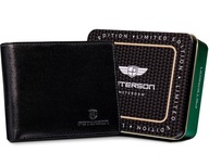 PETERSON pánska horizontálna peňaženka kožená ochrana karty