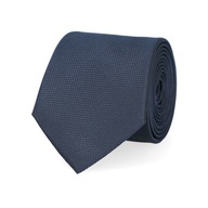 Lancerto pánska kravata námornícka modrá Fine Check KRM75