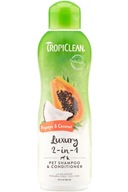 Šampón TropiClean Papaya & Coconut 2v1 355ml Šampón TropiClean Papaya & Coconut 2v1 355ml