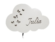 LED RGB CLOUD nočná lampa s názvom, sieť M LED RGB CLOUD nočná lampa s názvom, sieť M