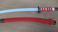 Červený meč NINJA Samuraj SAMURAI Katana 60 cm