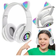 BLUETOOTH SLÚCHADLÁ PRE DETI MAČACIE UŠI LED RGB BLUETOOTH SLÚCHADLÁ PRE DETI MAČACIE UŠI LED RGB