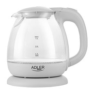 Rýchlovarná kanvica sklenená Adler AD1283G 1l 1100W Rýchlovarná kanvica sklenená Adler AD1283G 1l 1100W