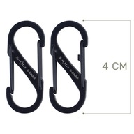 Nite Ize S-Biner #1 Black 2 Pack Nite Ize S-Biner #1 Black 2 Pack