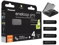 4 x PANASONIC ENELOOP PRO R6/AA 2500mAh+ Strong Box 4 x PANASONIC ENELOOP PRO R6/AA 2500mAh+ Strong Box