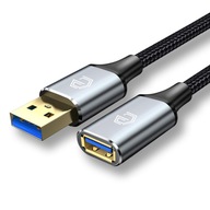 USB 3.0 PREDLŽOVACÍ KÁBEL, ŽENA-MUŽ, BRAID, 200cm USB 3.0 PREDLŽOVACÍ KÁBEL, ŽENA-MUŽ, BRAID, 200cm