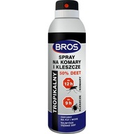 Sprej proti komárom a kliešťom 50% BROS DEET 180ml Sprej proti komárom a kliešťom 50% BROS DEET 180ml