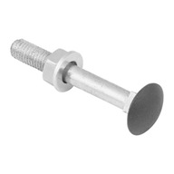 Vozové skrutky Domax čierna hlava 8x60 mm 4 kusy Vozové skrutky Domax čierna hlava 8x60 mm 4 kusy