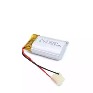 Nabíjateľná batéria GPS batéria 500mAh 3,7V 902030