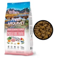 ARQUIVET ČERSTVÉ POLOVLHKÉ POTRAVINY BEZ KURACIEHO MÄSA 75% MÄSO LOSOS MORKA 10KG ARQUIVET ČERSTVÉ POLOVLHKÉ POTRAVINY BEZ KURACIEHO MÄSA 75% MÄSO LOSOS MORKA 10KG