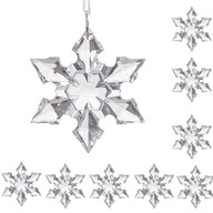 PRÍvesok Hviezda gule na vianočný stromček 9 ks SET DIAMANTOVÝCH HVIEZD PRÍvesok Hviezda gule na vianočný stromček 9 ks SET DIAMANTOVÝCH HVIEZD