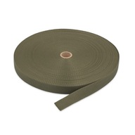 Kožená nosná páska 25mm/50mb khaki k.1336 Kožená nosná páska 25mm/50mb khaki k.1336