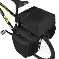 Taška na bicykel, veľká kapacita, 3 priehradky, taška cez rameno PETERSON Taška na bicykel, veľká kapacita, 3 priehradky, taška cez rameno PETERSON