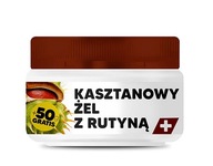 Gaštanový gél s rutinou 350 g + 50 g zadarmo na kŕčové žily, Gaštanový gél s rutinou 350 g + 50 g zadarmo na kŕčové žily,