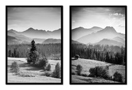 OBRAZOVÉ PLAGÁTY V RÁME 33x43cm Diptych Hory P1390 OBRAZOVÉ PLAGÁTY V RÁME 33x43cm Diptych Hory P1390