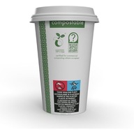 Green Leaf Paper Cups 450ml 50 ks 16oz 100% Green Leaf Paper Cups 450ml 50 ks 16oz 100%
